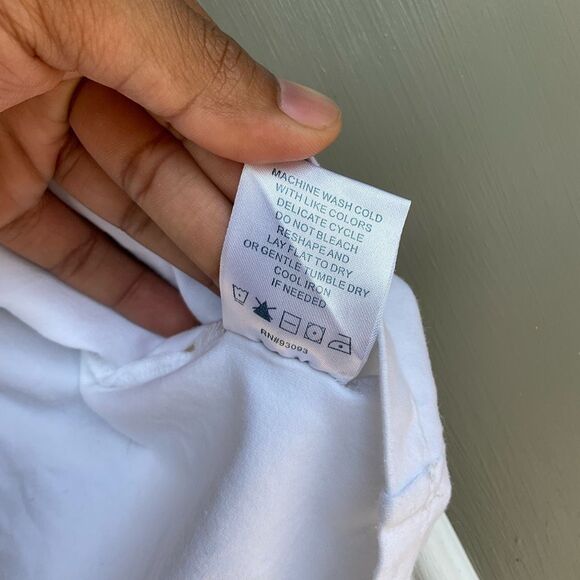 Tyler Boe Kari Puff Sleeve, White, Size Medium, MSRP $108 - Picture 5 of 15